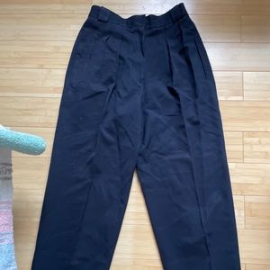 Christian Dior Vintage Pants Bottom Black Womens 2